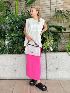 ROSE BUD STAFFさん（レディース・154cm）の夏コーディネート