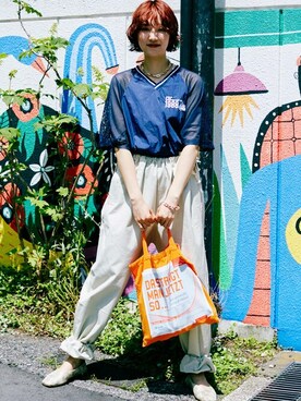 CREOLME（クレオルム）の「(CREOLME)ジャカードシアーシャツ（シャツ 