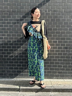 「mag.byc」｜ROSE BUD STAFFさん（レディース・154cm）の夏コーディネート