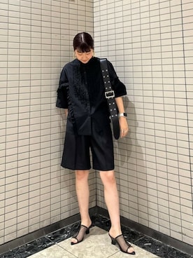 「mici（ミチ）のアイテム」を使った、ROSE BUD STAFFさん（レディース・162cm）の夏コーディネート