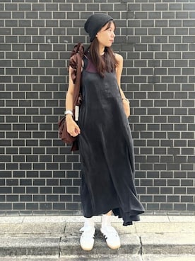 「アイテム（タンクトップ、レッド系）」を使った、ROSE BUD STAFFさん（レディース・166cm）の夏コーディネート