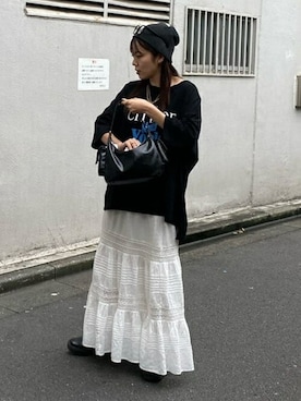 ROSE BUD STAFFさん（レディース・166cm）の夏コーディネート