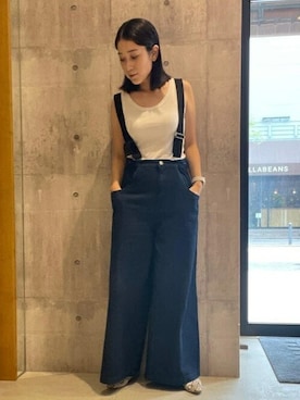 「mici（ミチ）のアイテム」を使った、ROSE BUD STAFFさん（レディース・165cm）の夏コーディネート