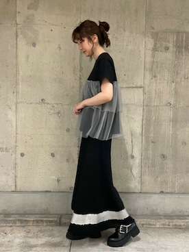「mici（ミチ）のアイテム」を使った、ROSE BUD STAFFさん（レディース・162cm）の夏コーディネート