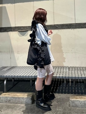 「CREOLME（クレオルム）のアイテム」を使った、ROSE BUD STAFFさん（レディース・162cm）の夏コーディネート