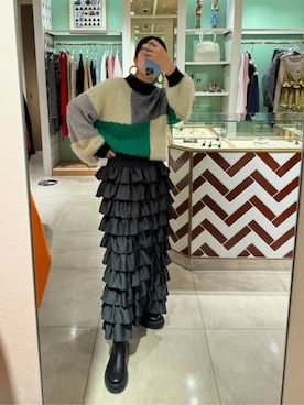 「mag.byc」｜ROSE BUD STAFFさん（レディース・162cm）の秋コーディネート