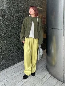 「mici（ミチ）のアイテム（その他アウター）」を使った、ROSE BUD STAFFさん（レディース・163cm）の秋コーディネート