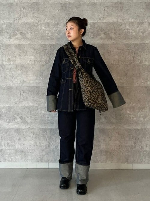 mici ラメデニムペプラムジャケット　ロールアップラメデニムパンツ mici ラメデニムペプラムジャケットロールアップラメデニムパンツ