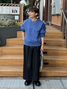 「CHIGNON（シニヨン）のアイテム（スカート）」を使った、ROSE BUD STAFFさん（レディース・156cm）の秋コーディネート