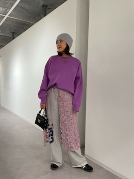 「LAURA DI MAGGIO（ローラディマッジオ）のアイテム」を使った、ROSE BUD STAFFさん（レディース・165cm）の秋コーディネート