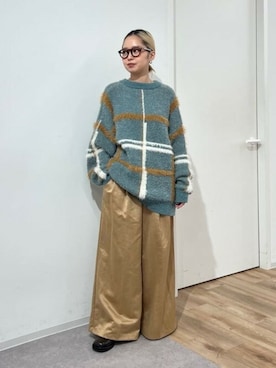 「CREOLME（クレオルム）のアイテム」を使った、ROSE BUD STAFFさん（レディース・152cm）の秋コーディネート