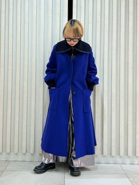 「mici（ミチ）のアイテム（その他アウター）」を使った、ROSE BUD STAFFさん（レディース・154cm）の秋コーディネート