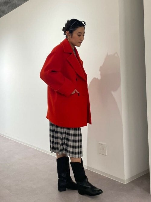 ROSE BUD BIGピーコート