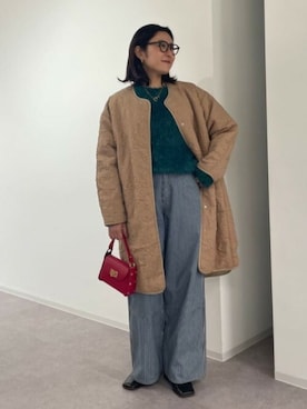 「LAURA DI MAGGIO（ローラディマッジオ）のアイテム」を使った、ROSE BUD STAFFさん（レディース・165cm）の秋コーディネート