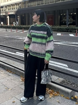 「Casselini（キャセリーニ）のアイテム」を使った、ROSE BUD STAFFさん（レディース・166cm）の冬コーディネート