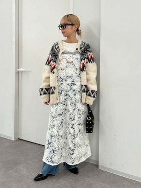 「LAURA DI MAGGIO（ローラディマッジオ）のアイテム」を使った、ROSE BUD STAFFさん（レディース・152cm）の冬コーディネート