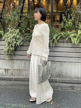 「LAURA DI MAGGIO（ローラディマッジオ）のアイテム」を使った、ROSE BUD STAFFさん（レディース・158cm）の秋コーディネート