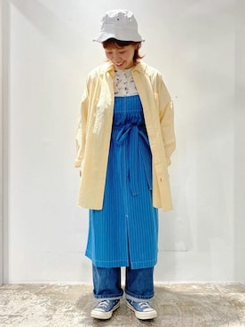 「PAR ICI（パーリッシィ）のアイテム（ワンピース）」を使った、PAR ICIさん（レディース・152cm）の春コーディネート