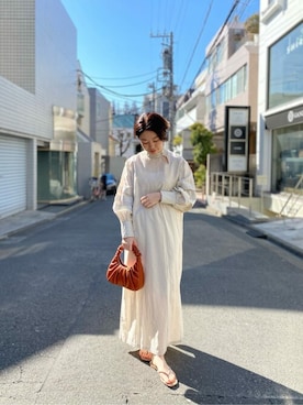 wg_sato(Whim Gazette AOYAMA)さん（レディース・156cm）の冬コーディネート