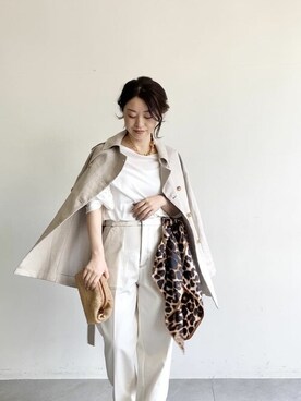 「a point（アポワン）のアイテム」を使った、wg_sato(Whim Gazette AOYAMA)さん（レディース・156cm）の春コーディネート