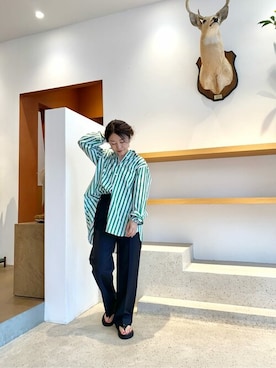 wg_sato(Whim Gazette AOYAMA)さん（レディース・156cm）の春コーディネート