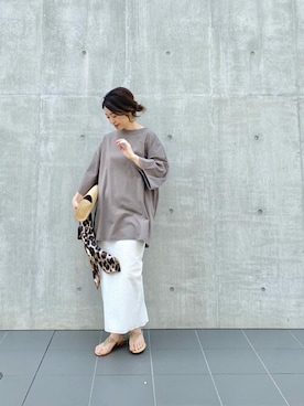 「a point（アポワン）のアイテム」を使った、wg_sato(Whim Gazette AOYAMA)さん（レディース・156cm）の春コーディネート