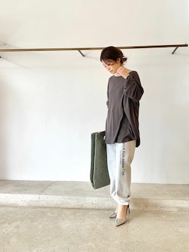 wg_sato(Whim Gazette AOYAMA)さん（レディース・156cm）の春コーディネート