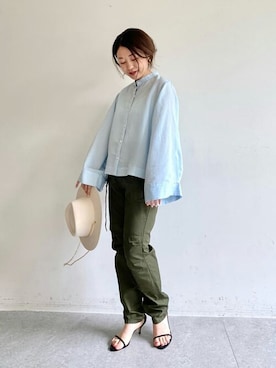 「col pierrot（コルピエロ）のアイテム」を使った、wg_sato(Whim Gazette AOYAMA)さん（レディース・156cm）の夏コーディネート