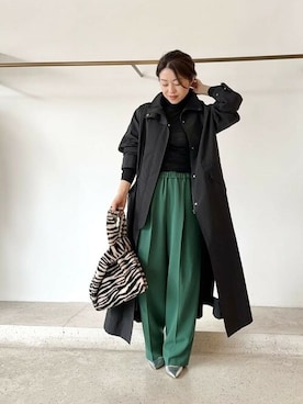 「デイリーカジュアル」｜「アイテム（マウンテンパーカー）」を使った、wg_sato(Whim Gazette AOYAMA)さん（レディース・156cm）の秋コーディネート
