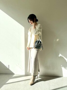 wg_sato(Whim Gazette AOYAMA)さん(レディース・156cm)の冬コーディネート
