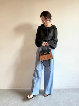 「col pierrot（コルピエロ）のアイテム」を使った、wg_sato(Whim Gazette AOYAMA)さん（レディース・156cm）の冬コーディネート