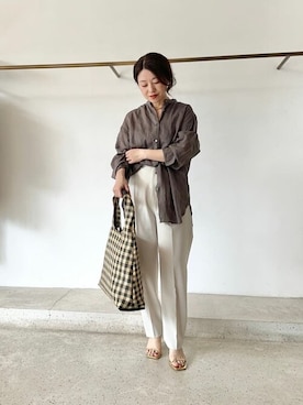 wg_sato(Whim Gazette AOYAMA)さん（レディース・156cm）の春コーディネート