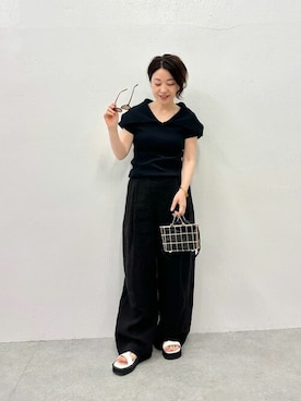 wg_sato(Whim Gazette AOYAMA)さん（レディース・156cm）の春コーディネート
