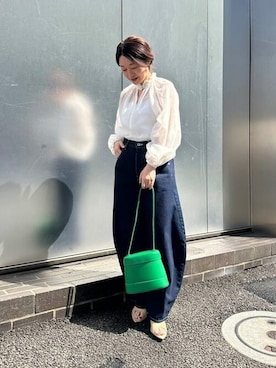 wg_sato(Whim Gazette AOYAMA)さん（レディース・156cm）の春コーディネート