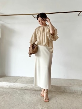 wg_sato(Whim Gazette AOYAMA)さん(レディース・156cm)の夏コーディネート