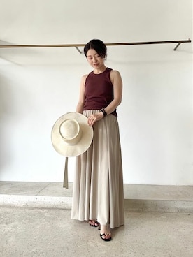 wg_sato(Whim Gazette AOYAMA)さん(レディース・156cm)の夏コーディネート