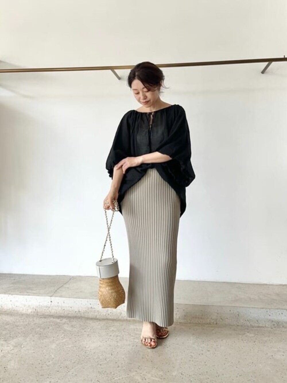Whim Gazette（ウィムガゼット）の「バブルスリーブブラウス（シャツ