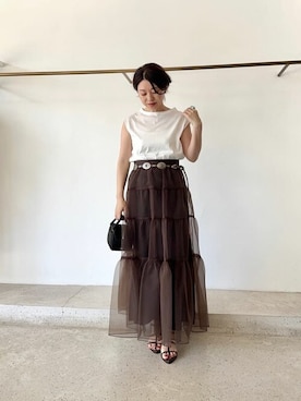 wg_sato(Whim Gazette AOYAMA)さん(レディース・156cm)の夏コーディネート