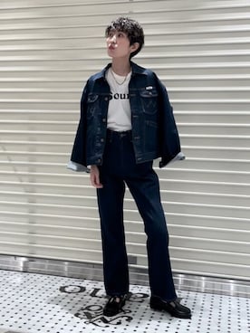 「nano・universe」｜「アイテム（デニムジャケット）」を使った、NANO universeさん（レディース・164cm）の夏コーディネート