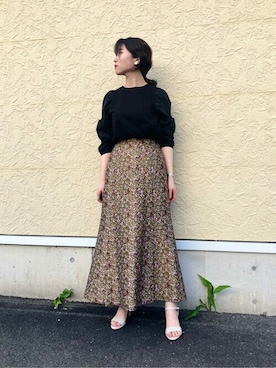 「タックイン」｜NANO universeさん（レディース・163cm）の秋コーディネート