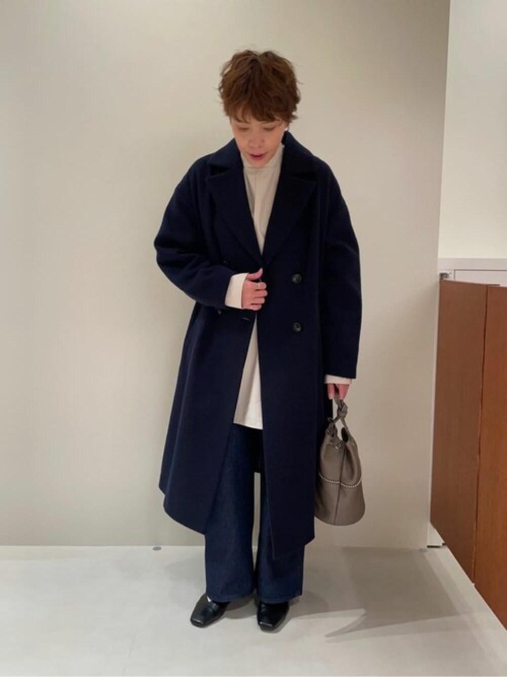 LB.03／ウールビーバーダブルボタンコート LB.03/ウールビーバーダブル