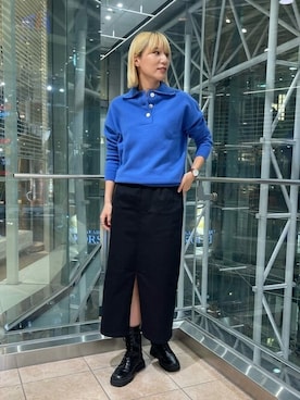 「JVAM（ジェーヴィエーエム）のアイテム」を使った、NANO universeさん（レディース・164cm）の秋コーディネート