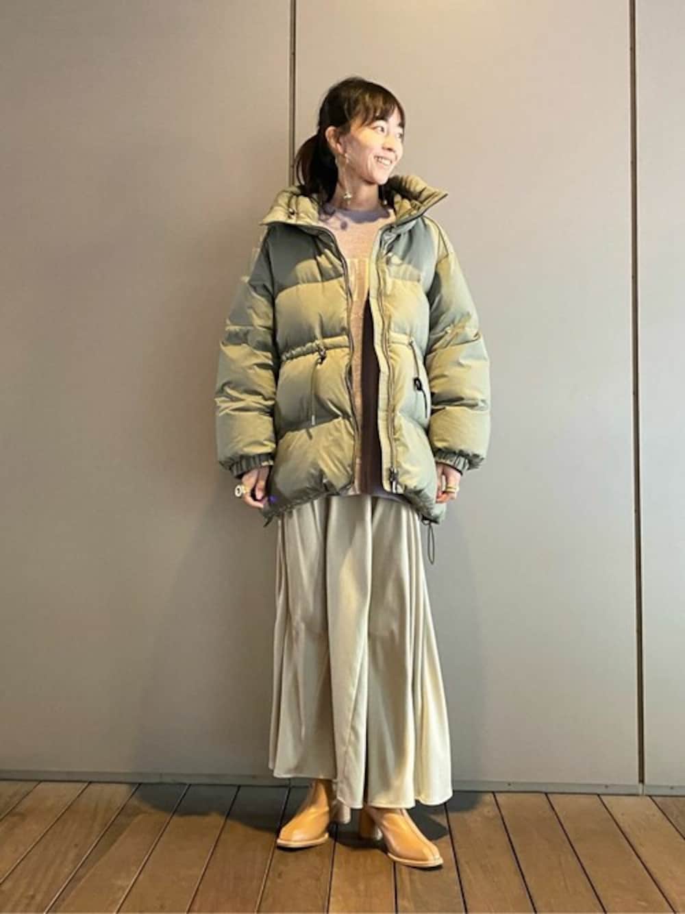 LB.03/西川ダウン(R)/ボリュームドロストダウンを使った人気