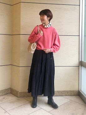 「nano・universe」｜NANO universeさん（レディース・159cm）の冬コーディネート