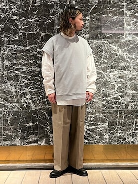 NANO universeさん（メンズ・170cm）の春コーディネート