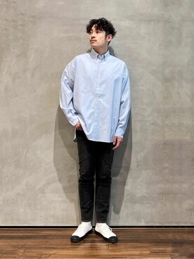 「RED CARD TOKYO（レッドカード）のアイテム」を使った、NANO universeさん（メンズ・177cm）の春コーディネート