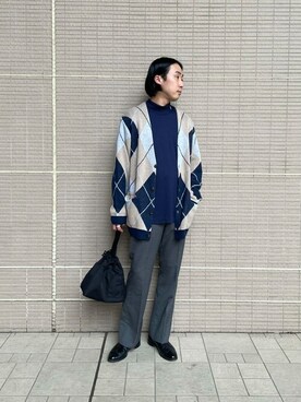 「CANTERA（カンテラ）のアイテム」を使った、Sonny Label MENSさん（メンズ・168cm）の秋コーディネート