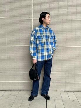 「BIG MAC（ビッグマック）のアイテム」を使った、Sonny Label MENSさん（メンズ・168cm）の秋コーディネート