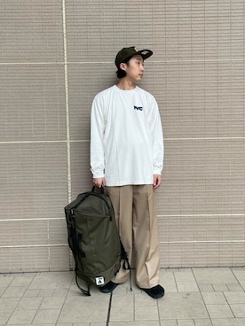 「POLeR（ポーラー）のアイテム」を使った、Sonny Label MENSさん（メンズ・168cm）の秋コーディネート