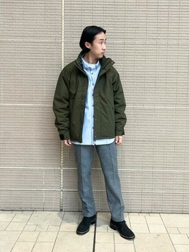 「URBAN RESEARCH Sonny Label（アーバンリサーチサニーレーベル）のアイテム（マウンテンパーカー）」を使った、Sonny Label MENSさん（メンズ・168cm）の秋コーディネート